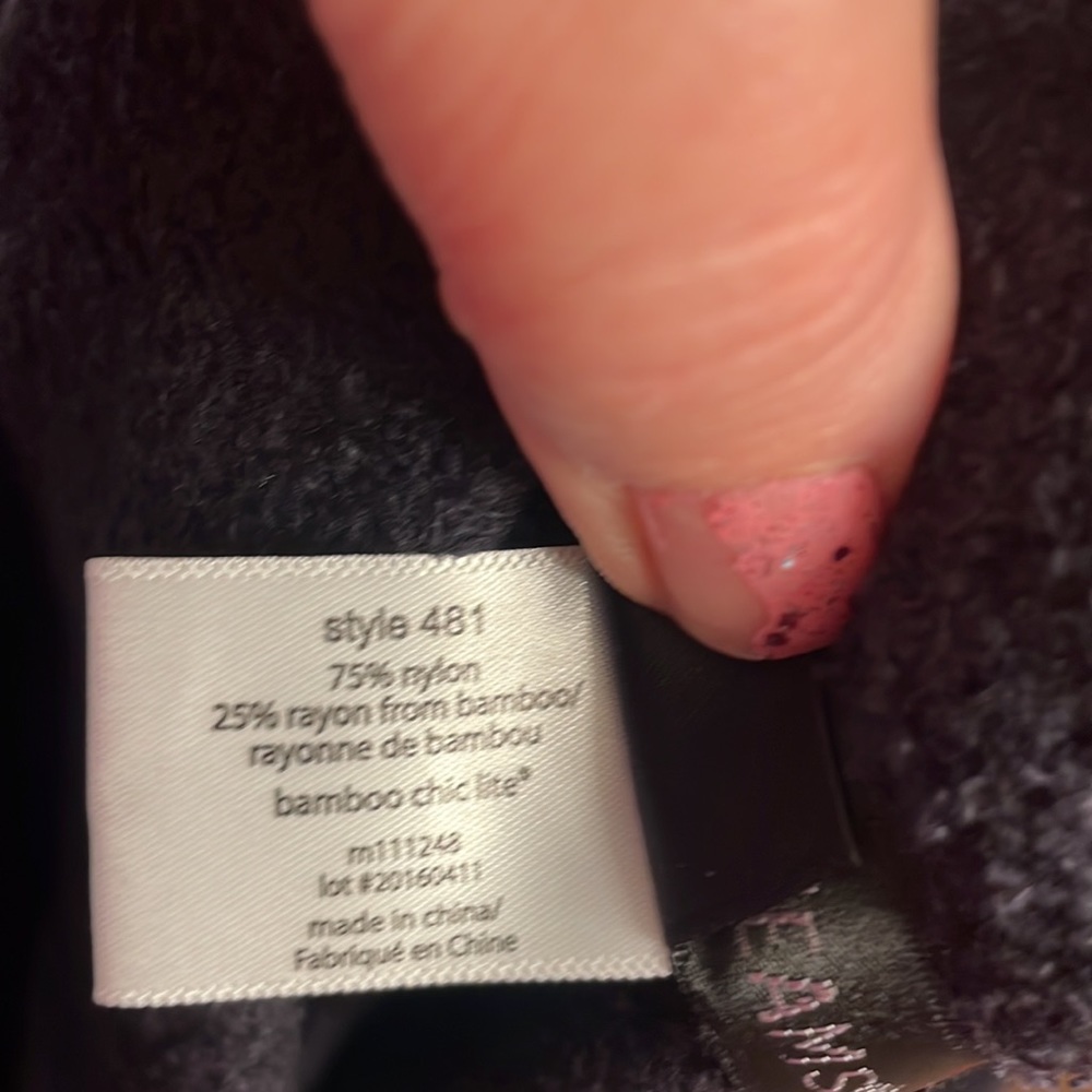 Barefoot Dreams Cozychic Lite Black size L - Picture 8 of 8